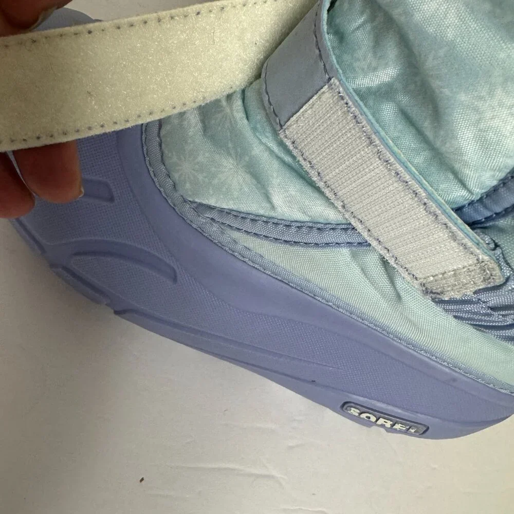 SOREL Disney’s Frozen Blue Snow Boots Size 3